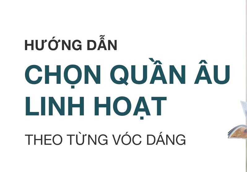 cách chọn quần âu